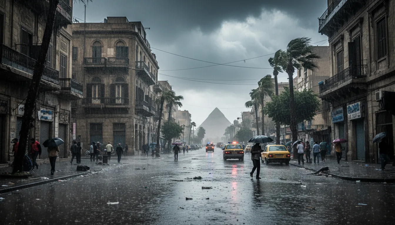هل تتغير ملامح الطقس؟ قراءة في دلالات العواصف والأمطار الاستثنائية بالقاهرة والوجه البحري