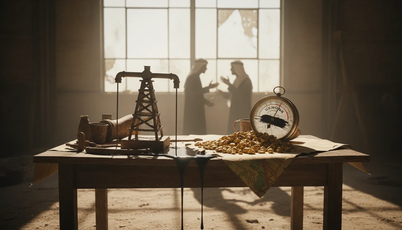 صراع الطاقة في الشرق الأوسط يدفع أسعار النفط والذهب نحو المجهول